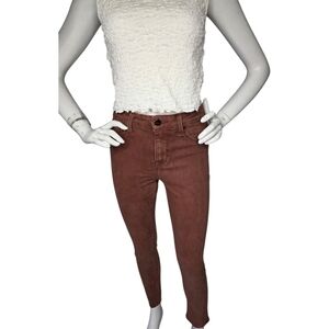 NWT Risen Espresso High Rise Skinny Jeans Size 1/25 | Stretch Denim